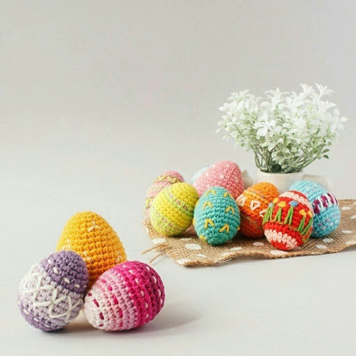 1000 схем амигуруми на русском: Пасхальные яйца крючком