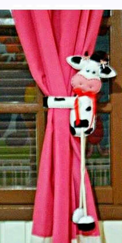 Mi Fiesta Creativa Crea estos sujetadores de cortina con estos moldes