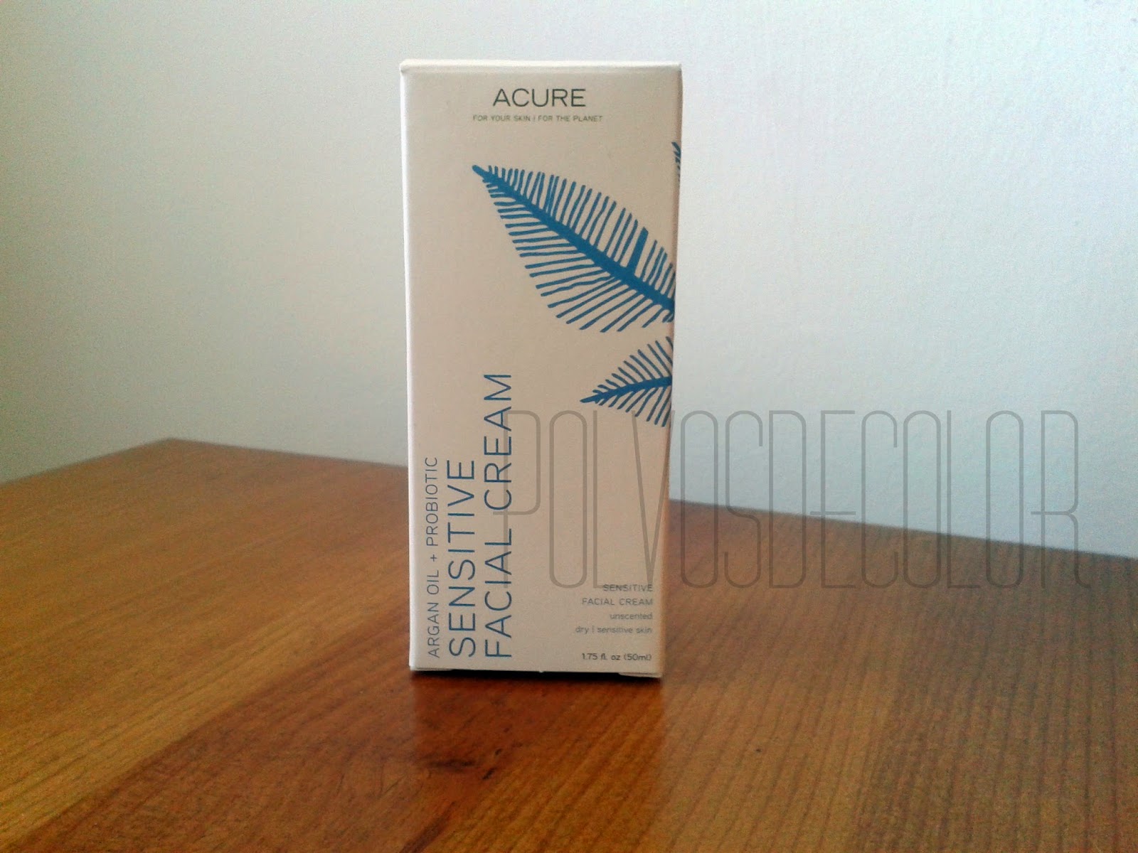 Reseña: Crema hidratante para pieles sensibles de Acure Organics