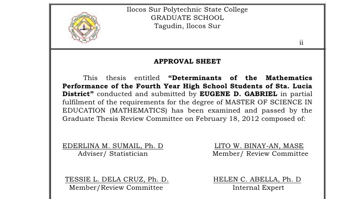 Master degree no thesis online