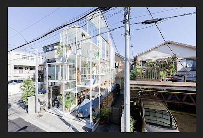 Fully Transparent Amazing house in Tokyo
