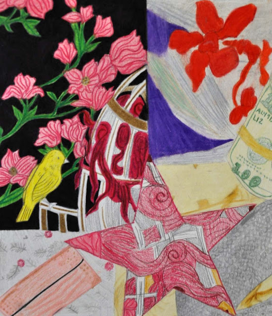 Student Art: Colored Pencil Composition