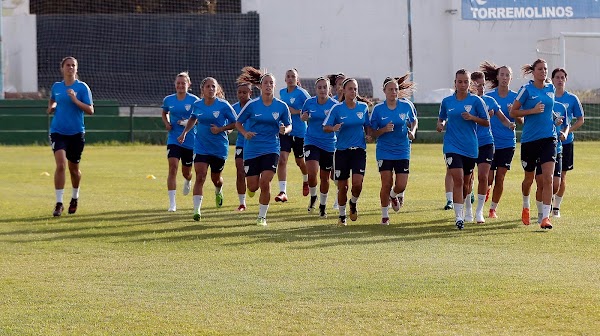 Málaga Femenino, primer entrenamiento de pretemporada
