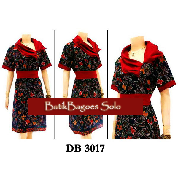  Baju Batik Model Dress Batik Terbaru 2013 Batik Bagoes Solo 