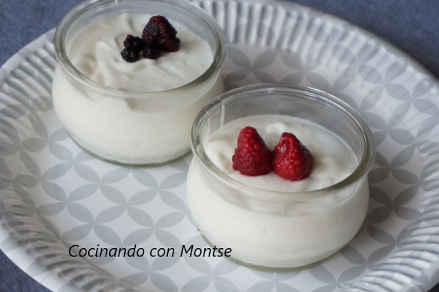 Mousse de yogur