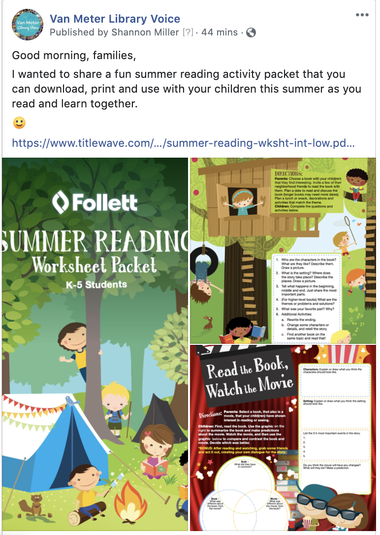 The Library Voice: Over 30 Free Virtual Reading and Learning Programs ...