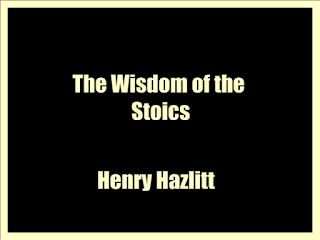 The Wisdom of the Stoics
