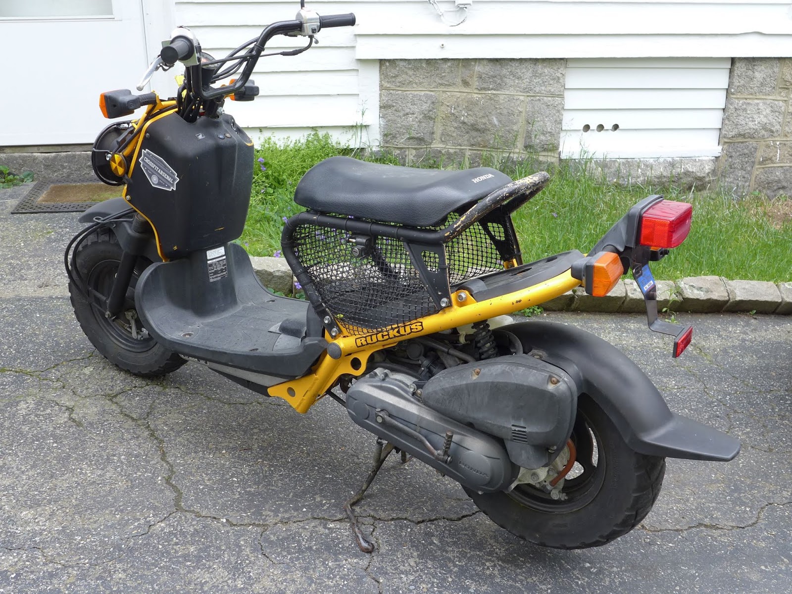 New England Zen: Mr M's Honda Ruckus