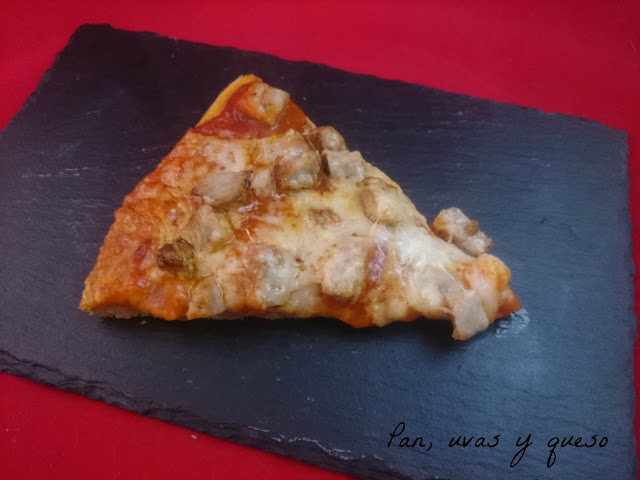 Pizza de solomillo de cerdo - Reciclando Sabores
