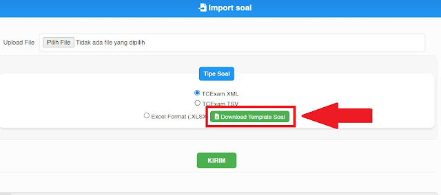 Tutorial Import Soal di TCExam Menggunakan Template Excel