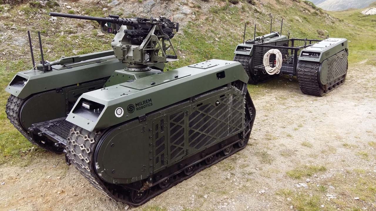 desarrollo defensa y tecnologia belica: Milrem Robotics presenta el UGV ...