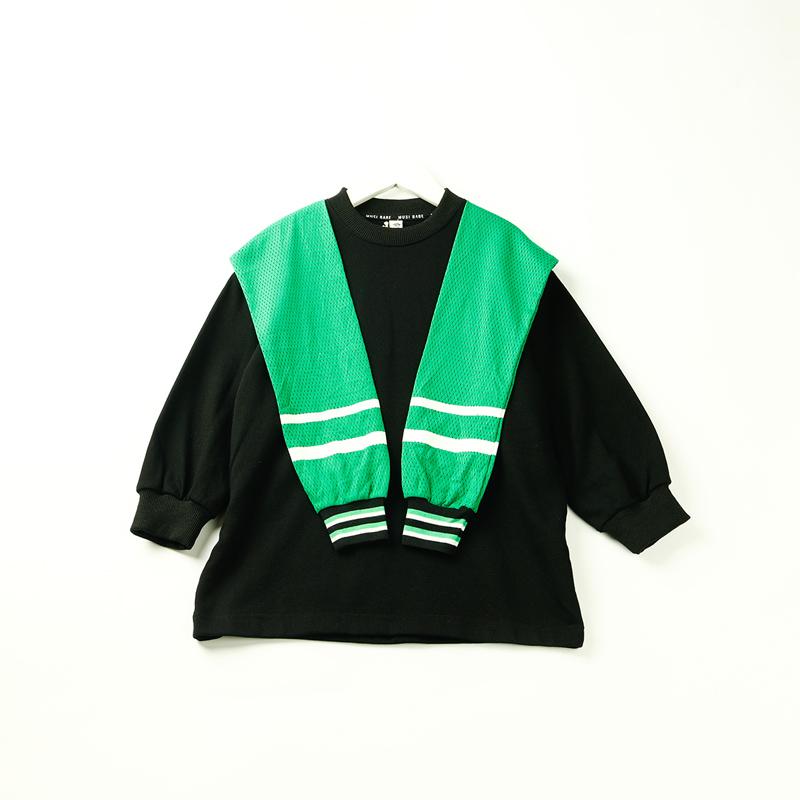 Áo Thun Bé Gái Cotton Tay Dài Phối Áo Ngoài - HEYLADS 157682 20 2 786