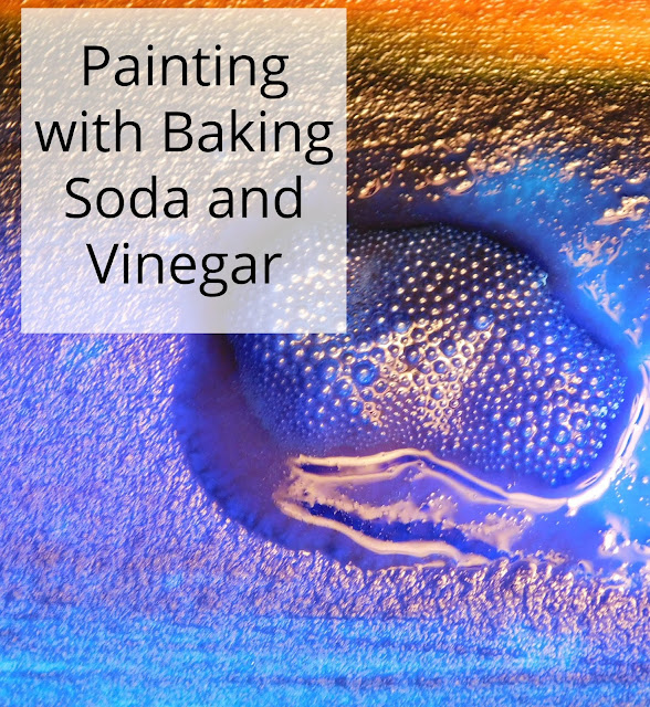 Painting with Baking Soda and Vinegar