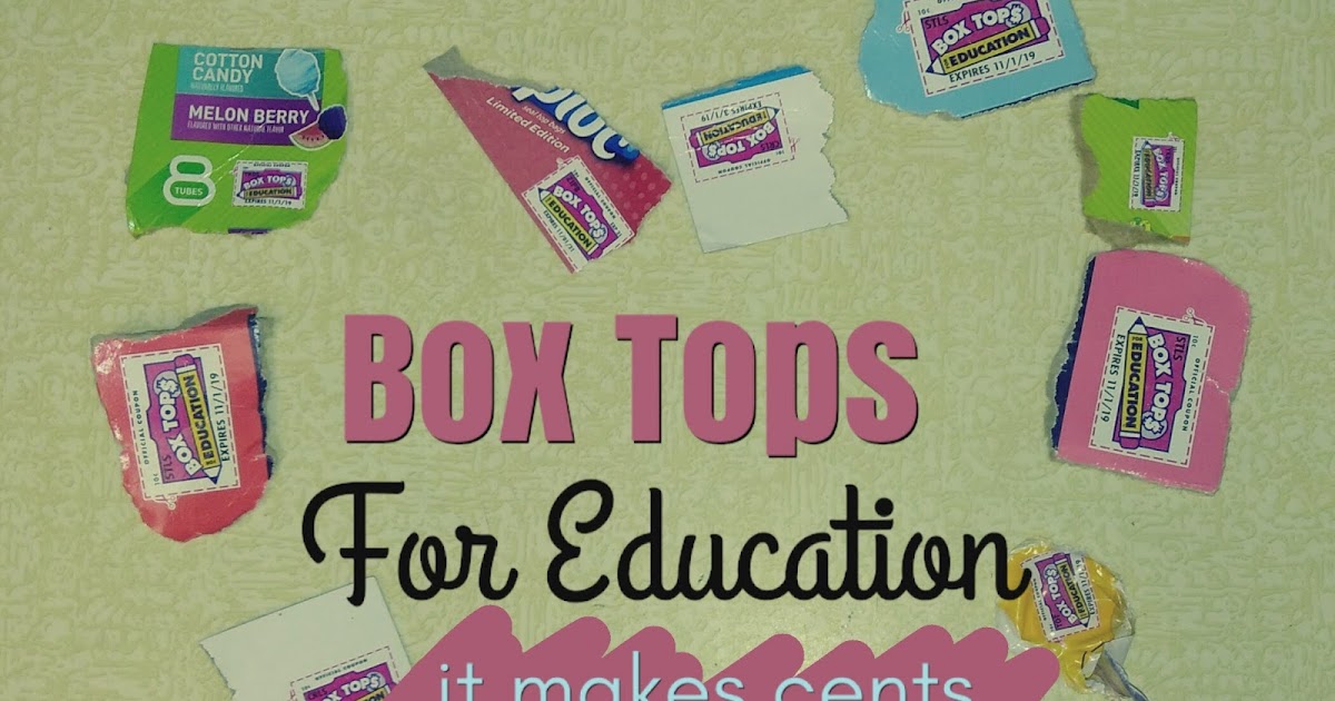 Box Tops for Education!