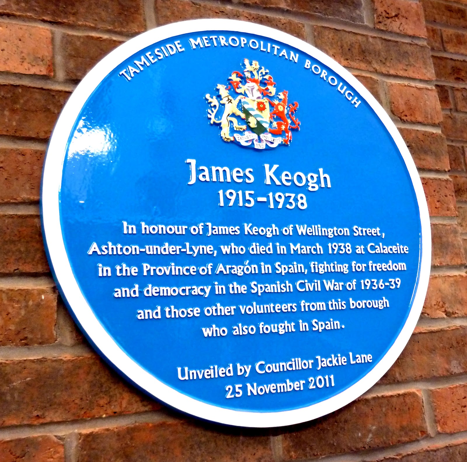Dr Tony Shaw Tameside Central Library, AshtonunderLyne