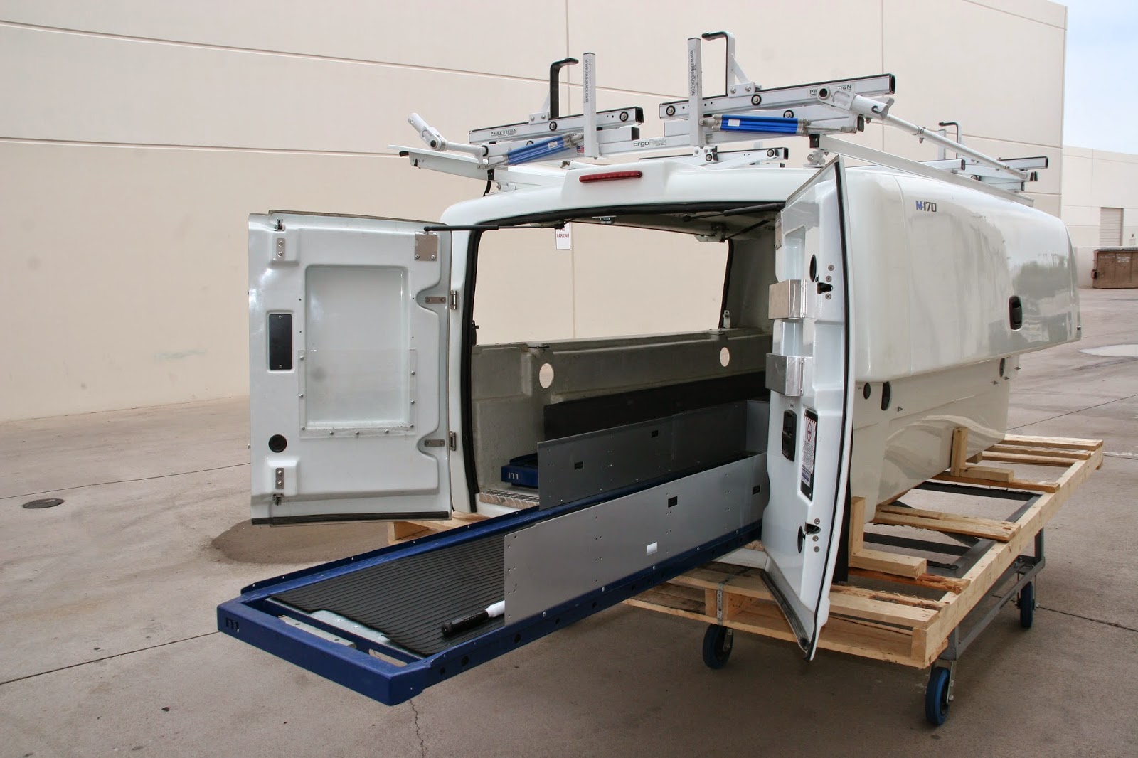 Transferable SlipOn Work Truck Bodies For Standard Pickup Trucks Used