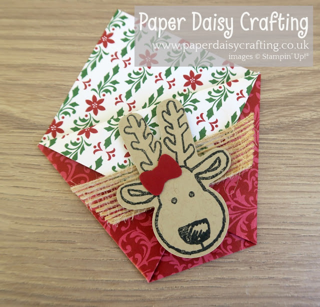 Cookie Cutter pouches by Stampin' Up! Dashing Along DSP