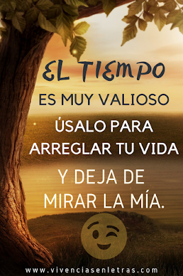 El tiempo es valioso consejo para ser feliz