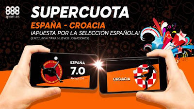 888sport bienvenida 150 euros + supercuota 7 España gana Croacia 19-21 junio 888sport bienvenida 150 euros + supercuota 7 España gana Croacia 19-21 junio
