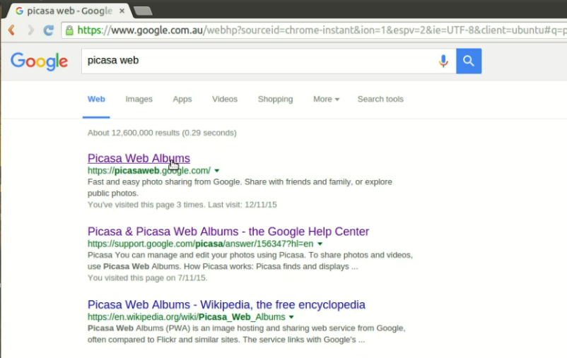 how to add social media icon button hosted in picasa web album for