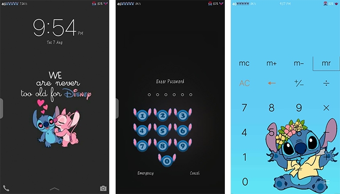 Vivo Theme Stitch Theme Papa Eathan