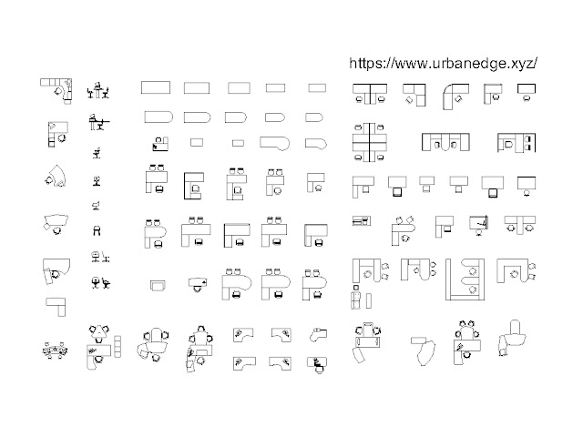 Office furniture cad block, 80+ Office cad blocks, Office furniture dwg