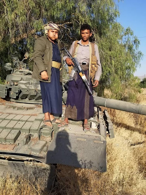 ظهور صور الدبابات T-80BV في اليمن