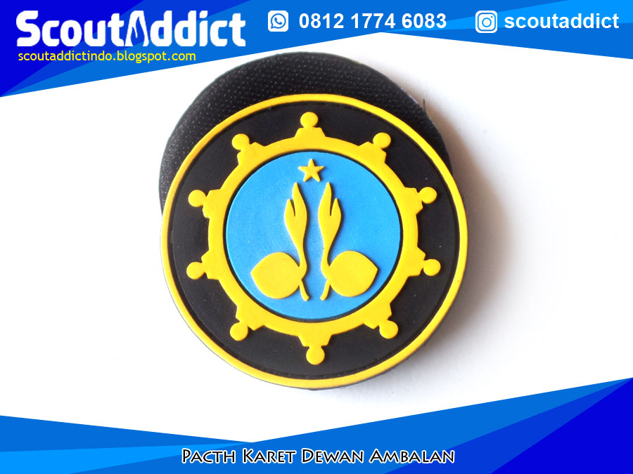 kedai pramuka scoutaddict kediri pacth karet pramuka logo dewan ambalan penegak pacth karet pramuka logo dewan ambalan