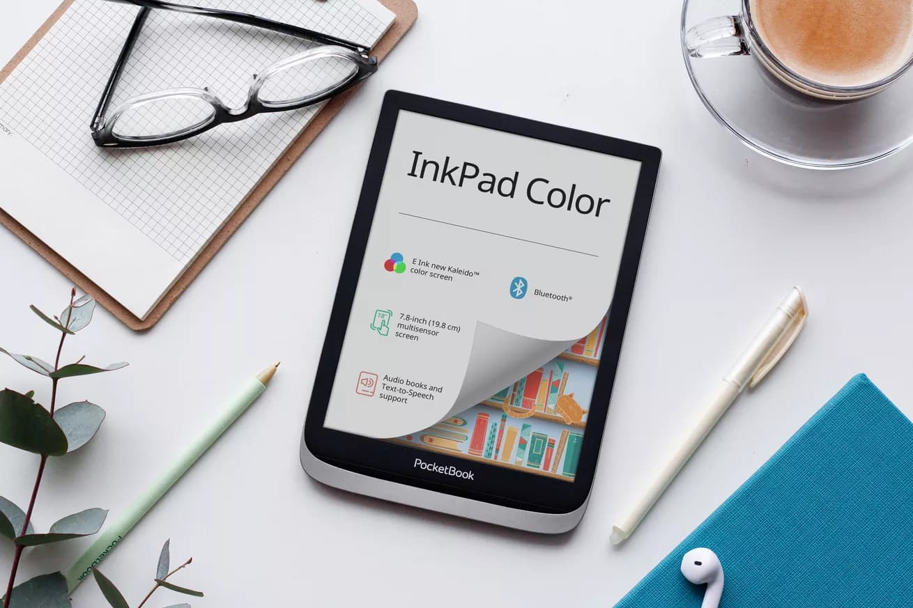 InkPad Color vem com ecrã Eink a cores Aberto até de Madrugada