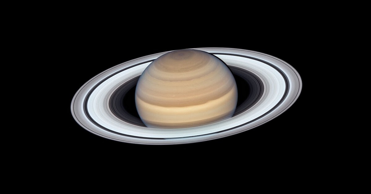 Lichtecho Der Saturn aufgenommen mit dem Weltraumteleskop Hubble