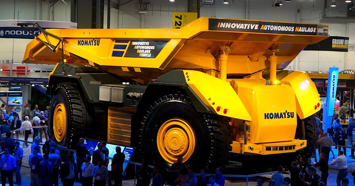 Komatsu Introduces Autonomous Mining Truck