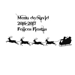 Menú de Navidad 2016-2017