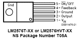 how to add LM2576 in the library of proteus