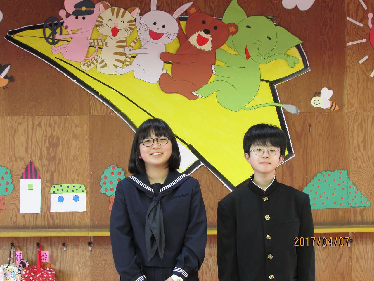 ふたば幼稚園の最近の様子 中学入学おめでとう。