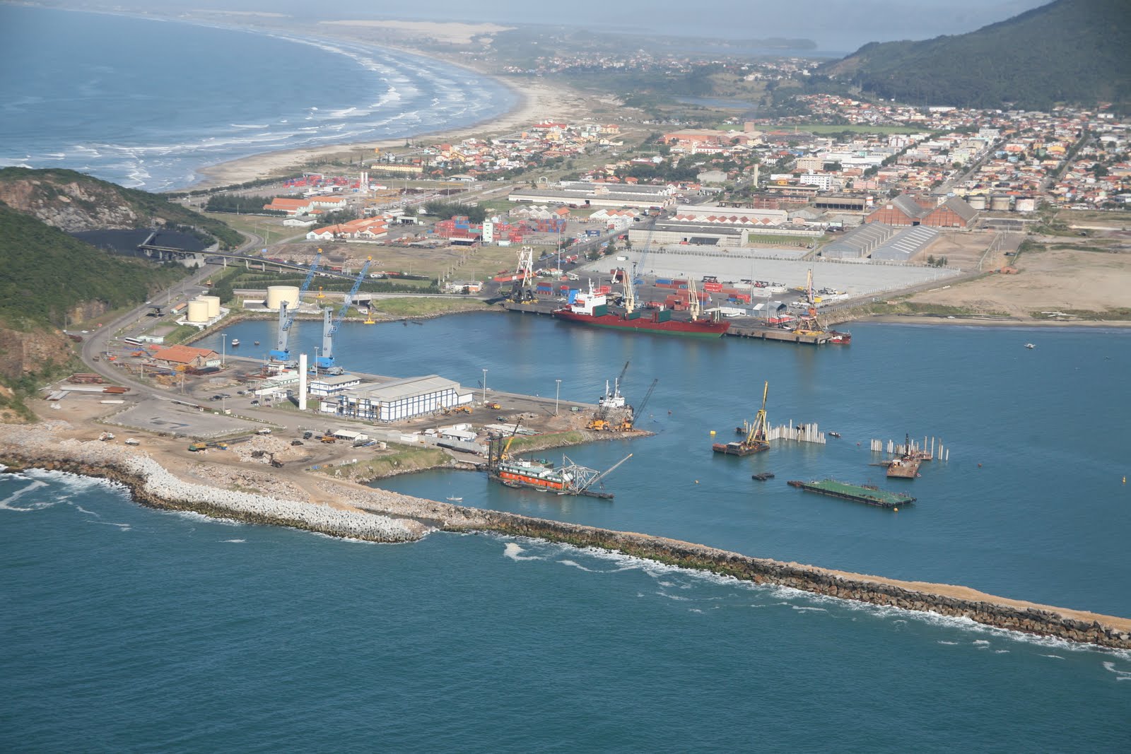 Imagem da semana: o Porto de Imbituba - Pena Digital