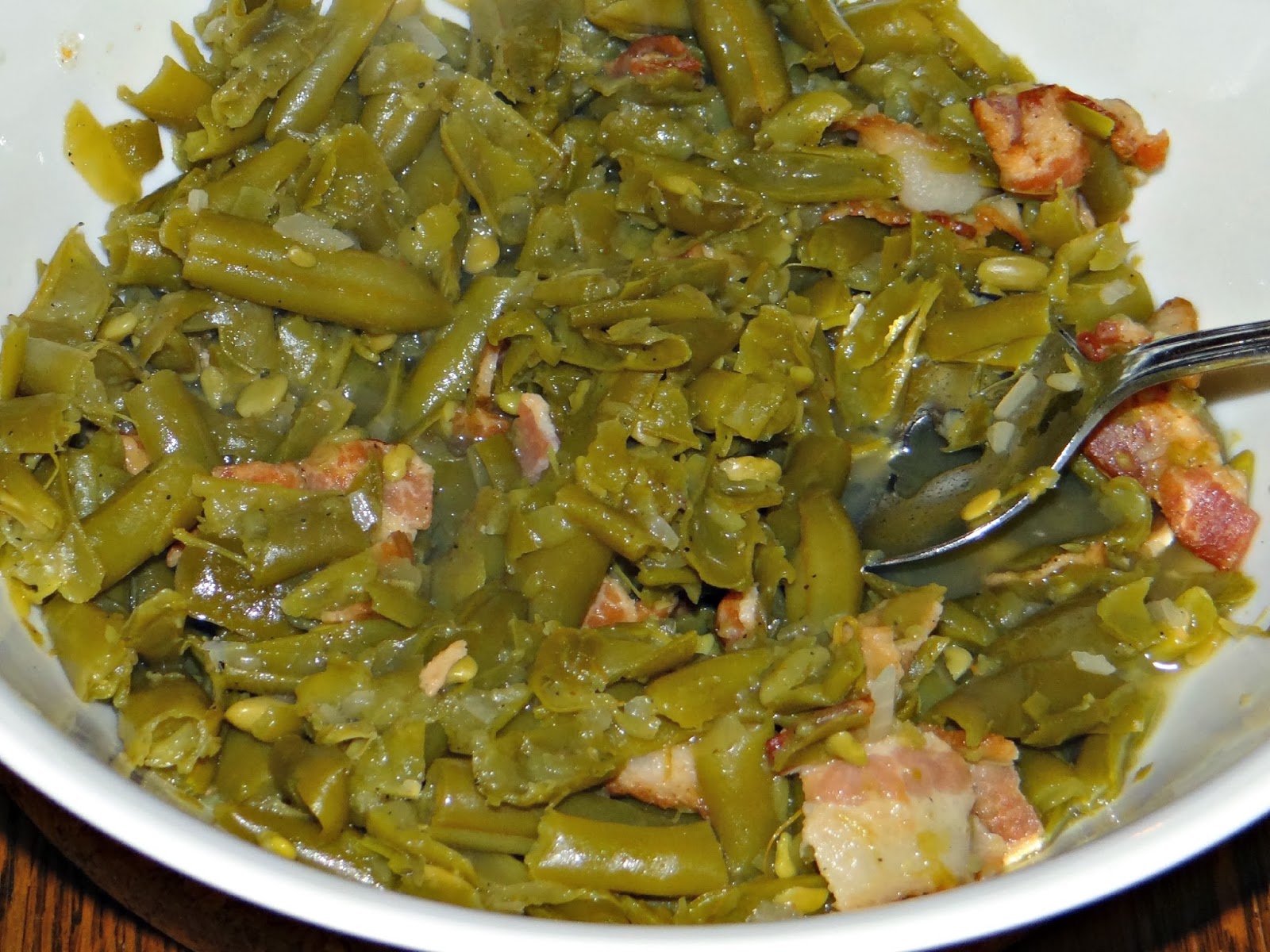 emjay's course Vinegar Green Beans