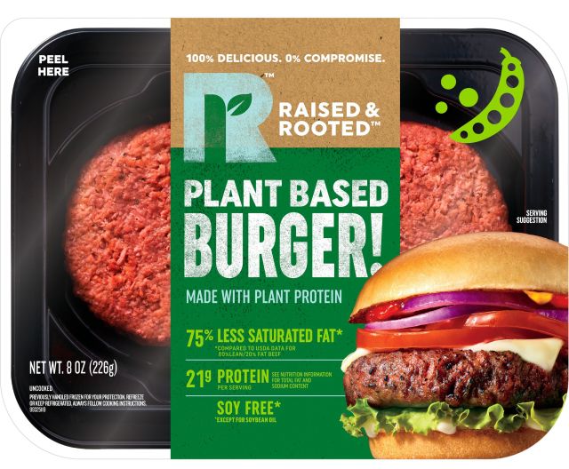 Tyson's Raised & Rooted Expands with New PlantBased Burger Patties