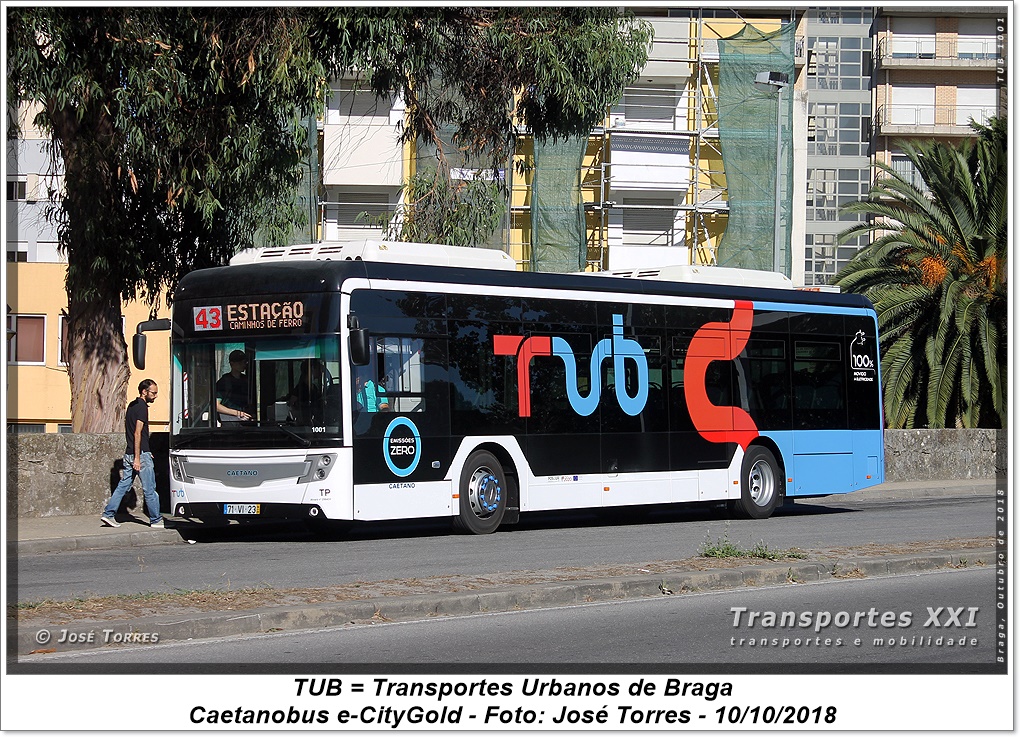 Litoralbus TUB = Transportes Urbanos de Braga (POR)