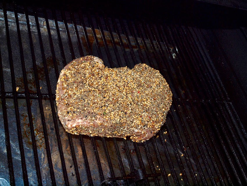 Pellet Smoker Cooking Made some Hub's Quick and Easy Pastrami