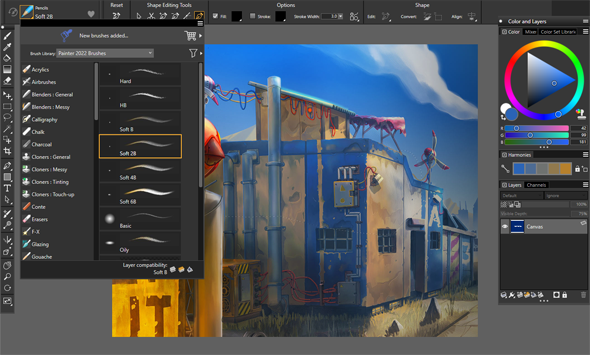 New Corel Painter 2022