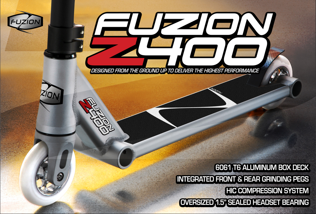 Inside Scooters New Fuzion Z400