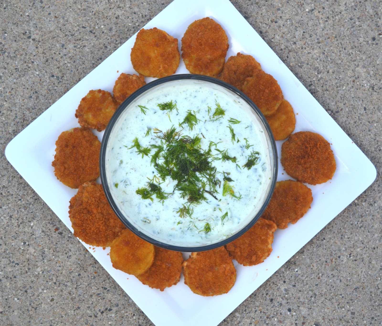 Fried Pickles with Dill Greek Yogurt Sauce The Nutritionist Reviews