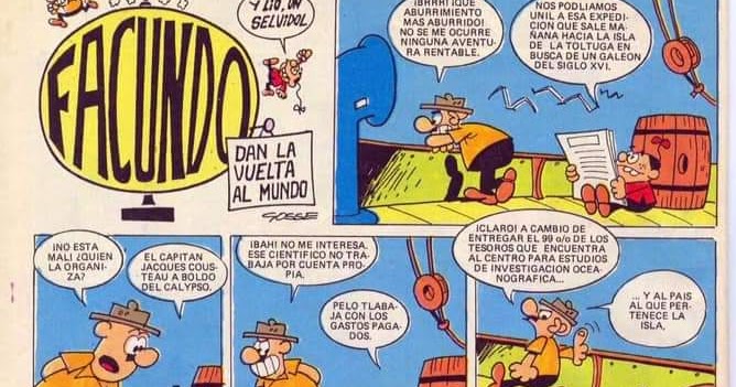 Apuntes sobre la escuela Bruguera Facundo, da la vuelta al mundo