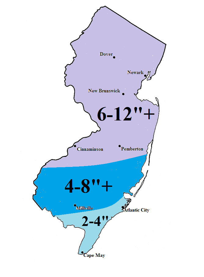 South Jersey Weather 2014