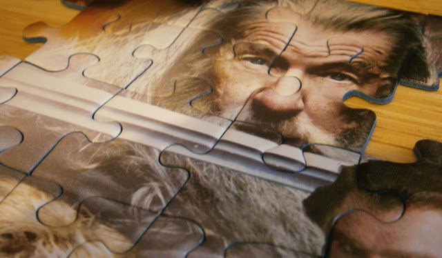 Gandalf the Grey in the Hobbit film december 2012 jigsaw
