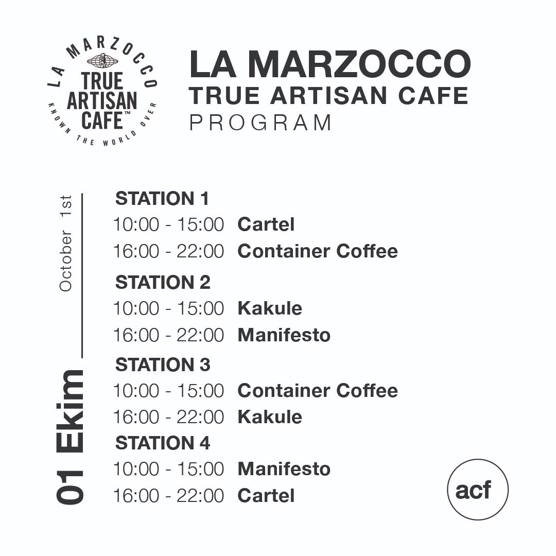 Ankara Coffee Festival'da La Marzocco True Artisan Cafe
