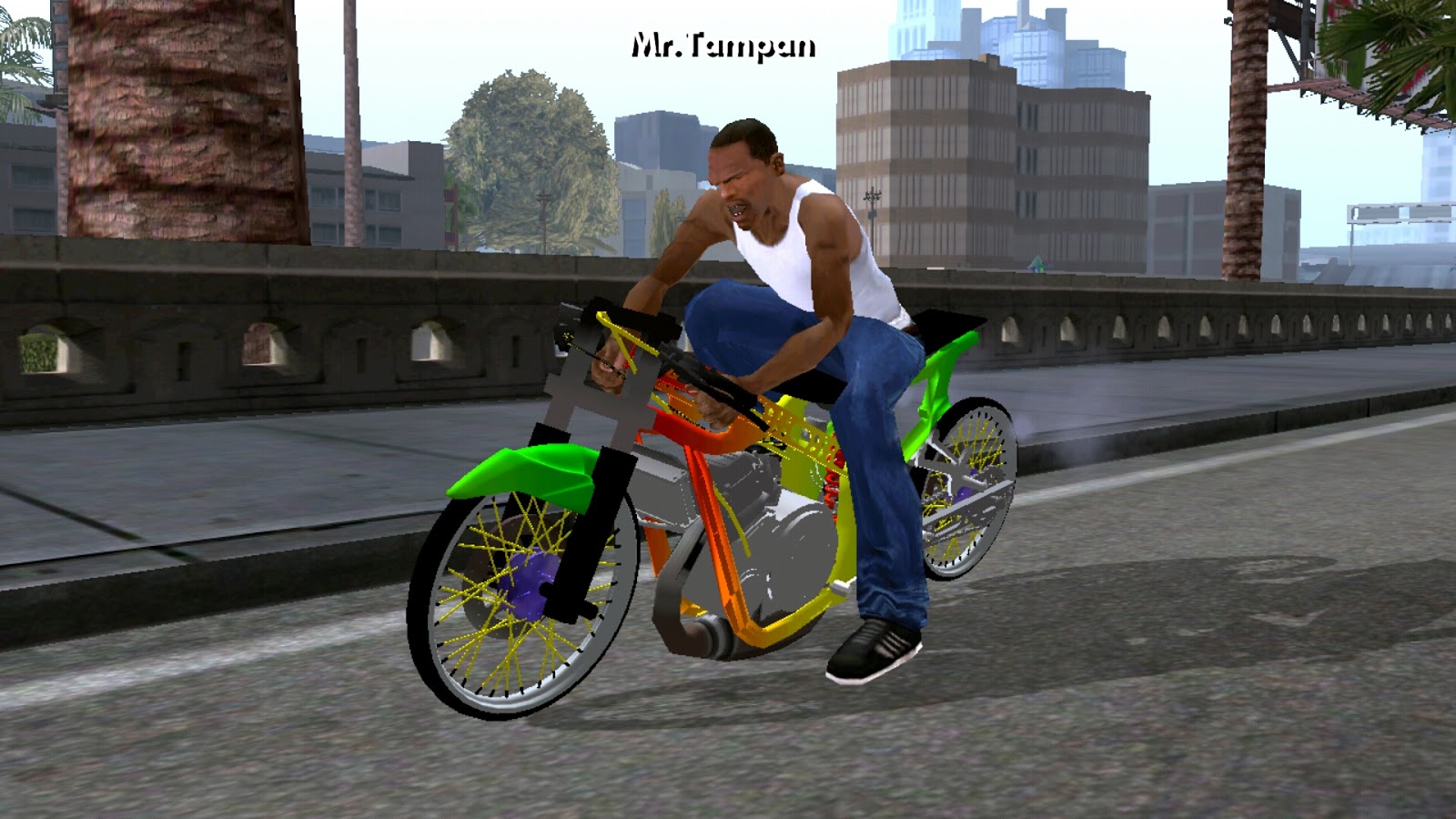  Motor  Drag DFF only GTA  SA Android  Mod  GTA  SA Android 