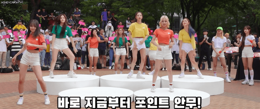춤실력이 늘고 있는 우주소녀 여름