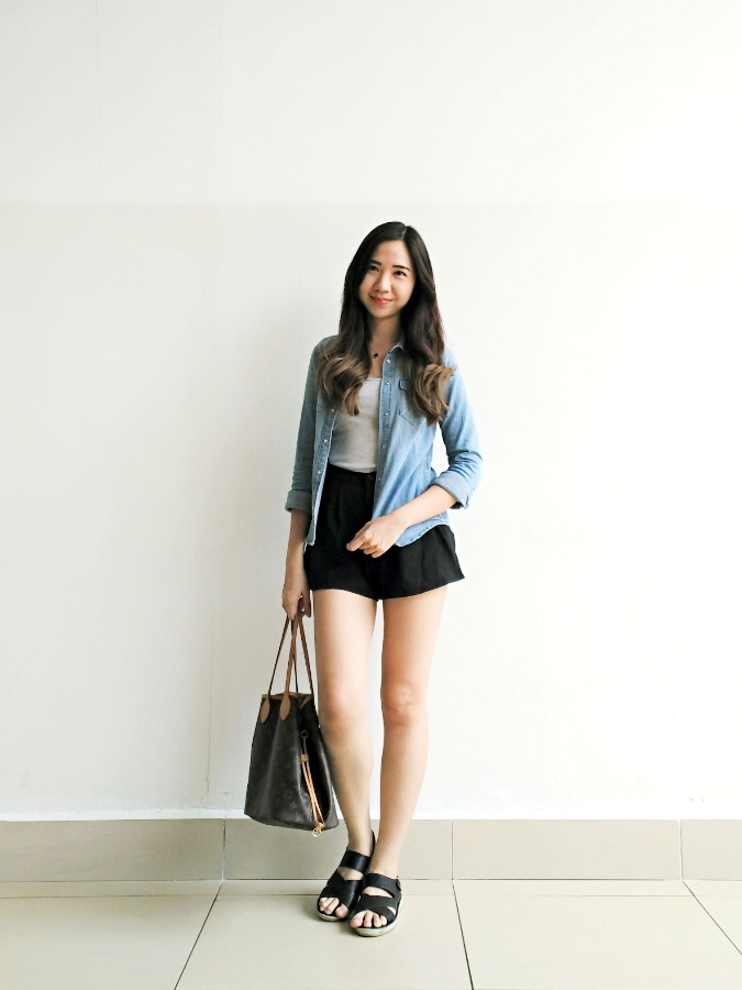 #OOTD Denim Jacket. - Spicy Sharon - A Malaysian Lifestyle And Food Blog