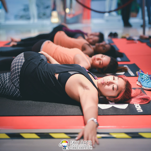 Yoga Session in conjunction with International Woman's Day @ under Armour Pavilion KL